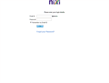 Tablet Screenshot of mail.nixi.in